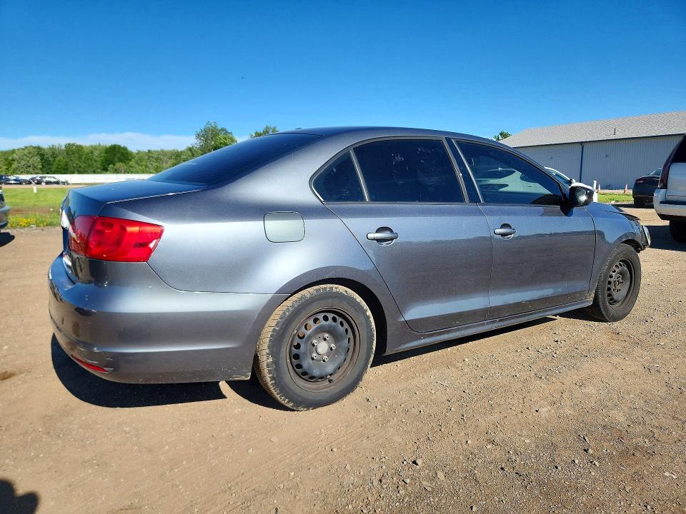 2014 Volkswagen VIN 3VW2K7AJ4EM335413 COPART salvage auction — FRONT END, Oh - Cert Of Title-Salvage, sold $275 on 2026-07-02 (photo 3)