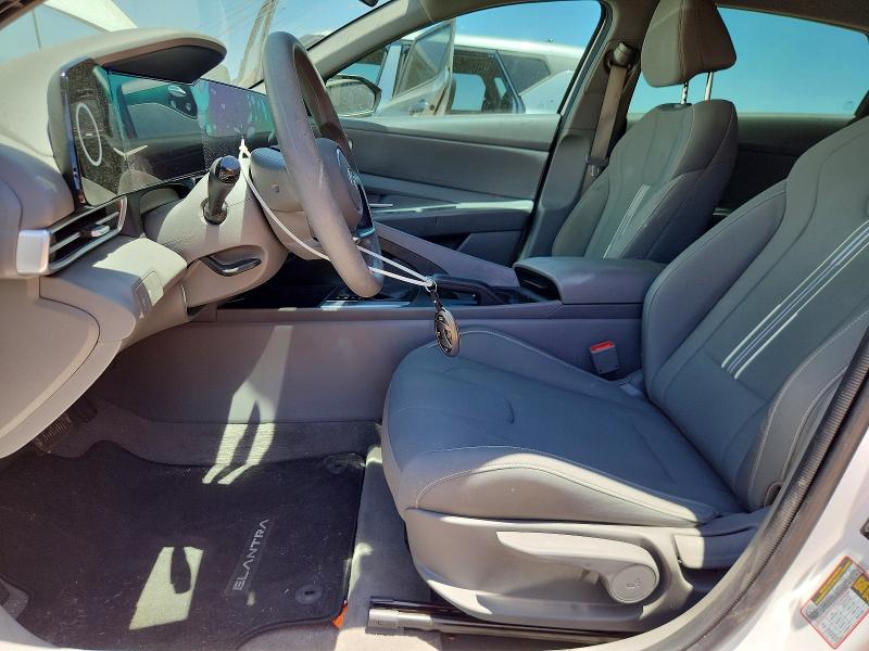 2024 Hyundai Elantra VIN KMHLM4DG3RU711998 COPART salvage auction — FRONT END, Az - Cert Of Title - Salvage, sold $4,200 on 2026-07-16 (photo 7)