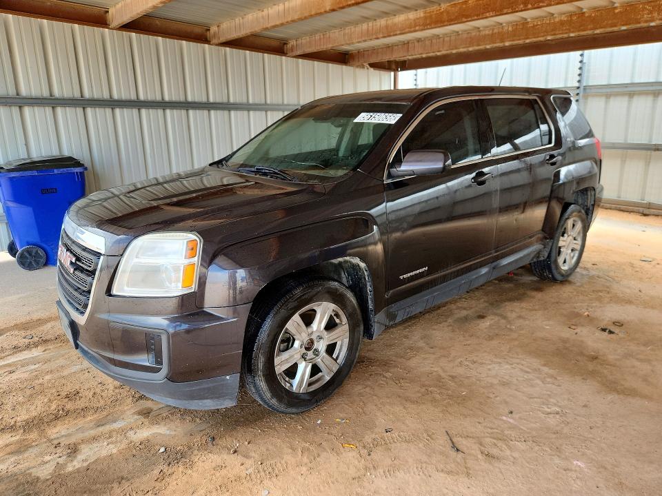 2016 Gmc Terrain VIN 2GKALMEK5G6202948 COPART salvage auction — HAIL, Tx - Certificate Of Title, sold $2,300 on 2026-07-09 (photo 1)