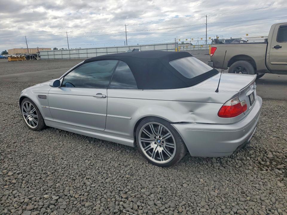 2002 BMW M3 VIN WBSBR93492EX23443 COPART salvage auction — REAR END, WA - BILL OF SALE, sold $3,600 on 2026-07-22 (photo 2)