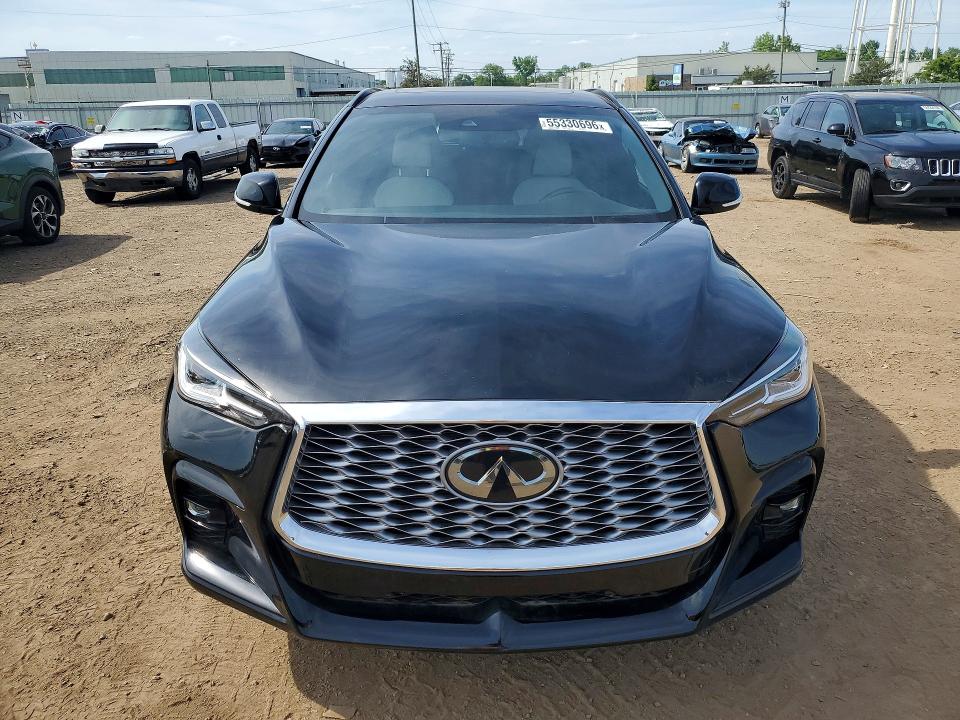 2023 Infiniti Qx55 VIN 3PCAJ5JR5PF103535 COPART salvage auction — SIDE, IL - SALVAGE CERTIFICATE, sold $9,500 on 2026-07-08 (photo 5)