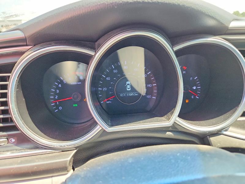 2014 Kia VIN 5XXGM4A70EG296620 COPART salvage auction — WATER/FLOOD, Tx - Salvage Title-Flood Damage, sold $1,050 on 2026-07-09 (photo 9)