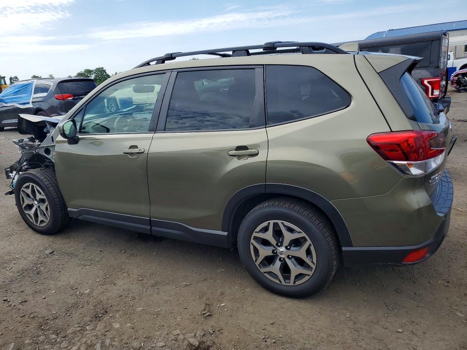 2022 Subaru Forester VIN JF2SKADC7NH450686 COPART salvage auction — FRONT END, Pa - Certificate Of Salvage, sold $6,700 on 2026-07-14 (photo 2)