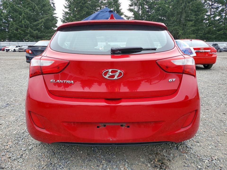 2013 Hyundai Elantra VIN KMHD35LE6DU096644 COPART salvage auction — SIDE, WA - BILL OF SALE, sold $1,300 on 2026-07-02 (photo 6)