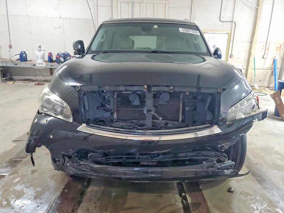 2012 Infiniti Qx56 VIN JN8AZ2ND7C9716237 COPART salvage auction — SIDE, Ga - Cert Of Title-Salvage, sold $250 on 2026-07-21 (photo 5)