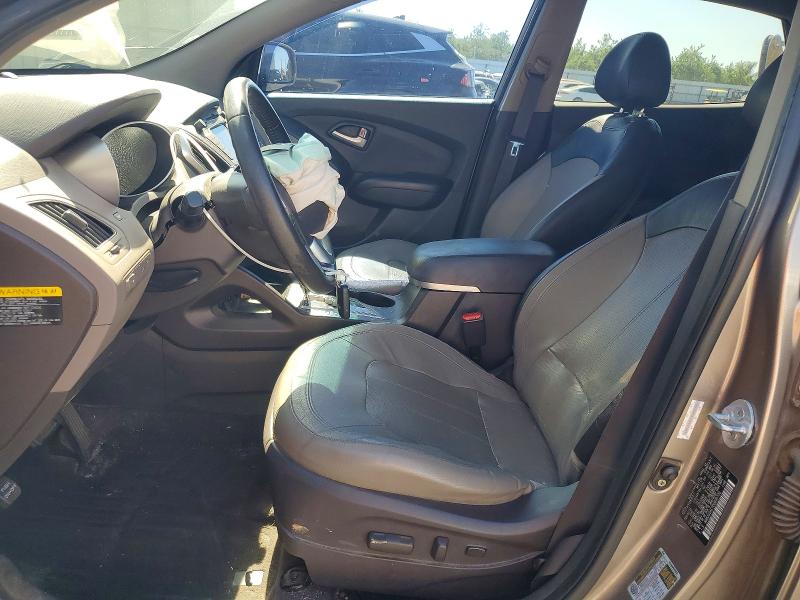 2013 Hyundai VIN KM8JU3AC7DU695705 COPART salvage auction — FRONT END, Ca - Salvage Certificate, sold $1,800 on 2026-07-16 (photo 7)
