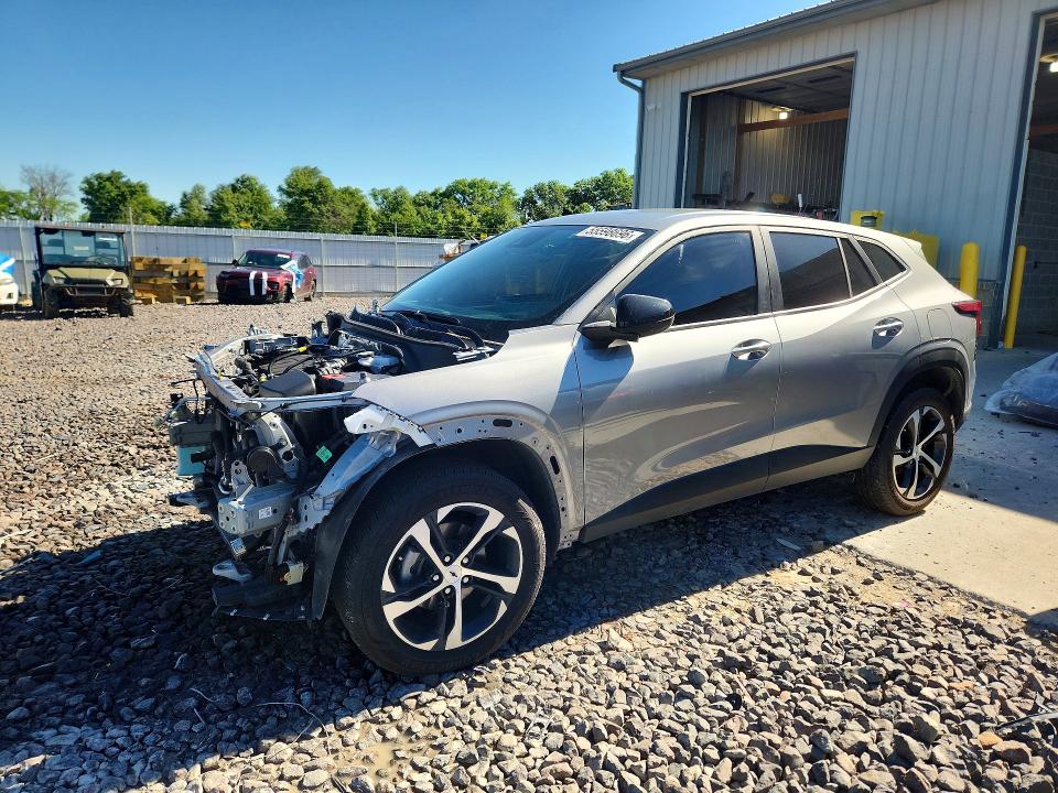 2024 Chevrolet Trax VIN KL77LGE25RC108311 COPART salvage auction — FRONT END, Mo - Salvage Certificate Of Title, sold $70 on 2026-07-28 (photo 1)
