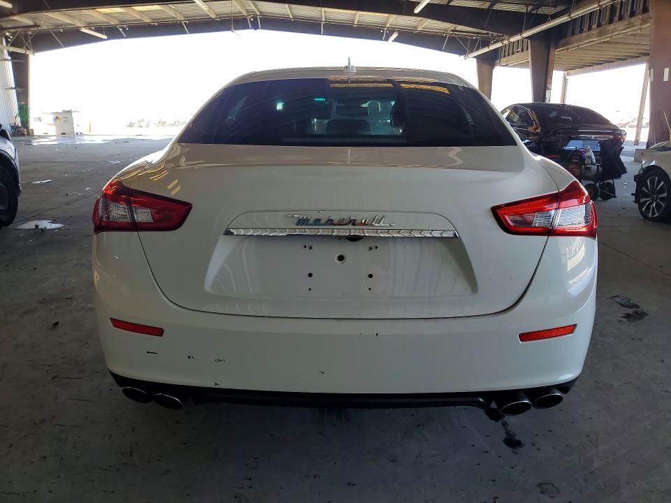 2015 Maserati Ghibli VIN ZAM57XSA4F1131589 COPART salvage auction — MINOR DENT/SCRATCHES, Ca - Certificate Of Title, sold $3,950 on 2026-07-08 (photo 6)