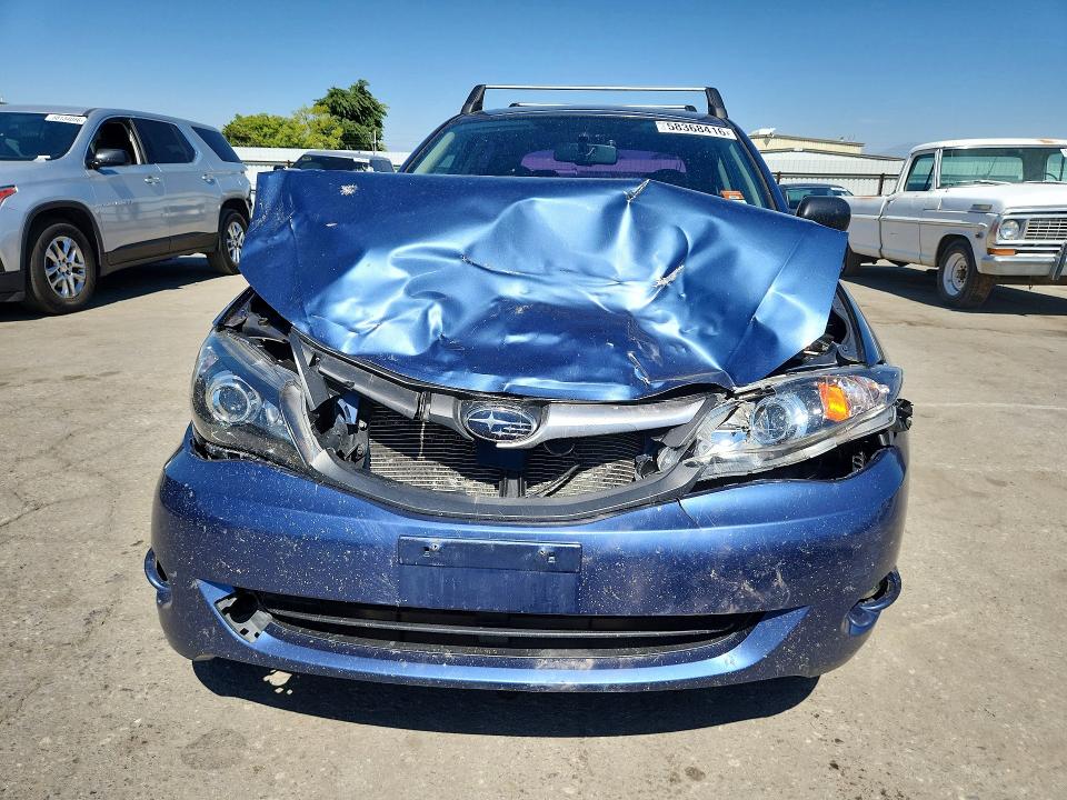 2011 Subaru Impreza VIN JF1GE6B65BG518447 COPART salvage auction — FRONT END, Ca - Salvage Certificate, sold $425 on 2026-07-17 (photo 5)
