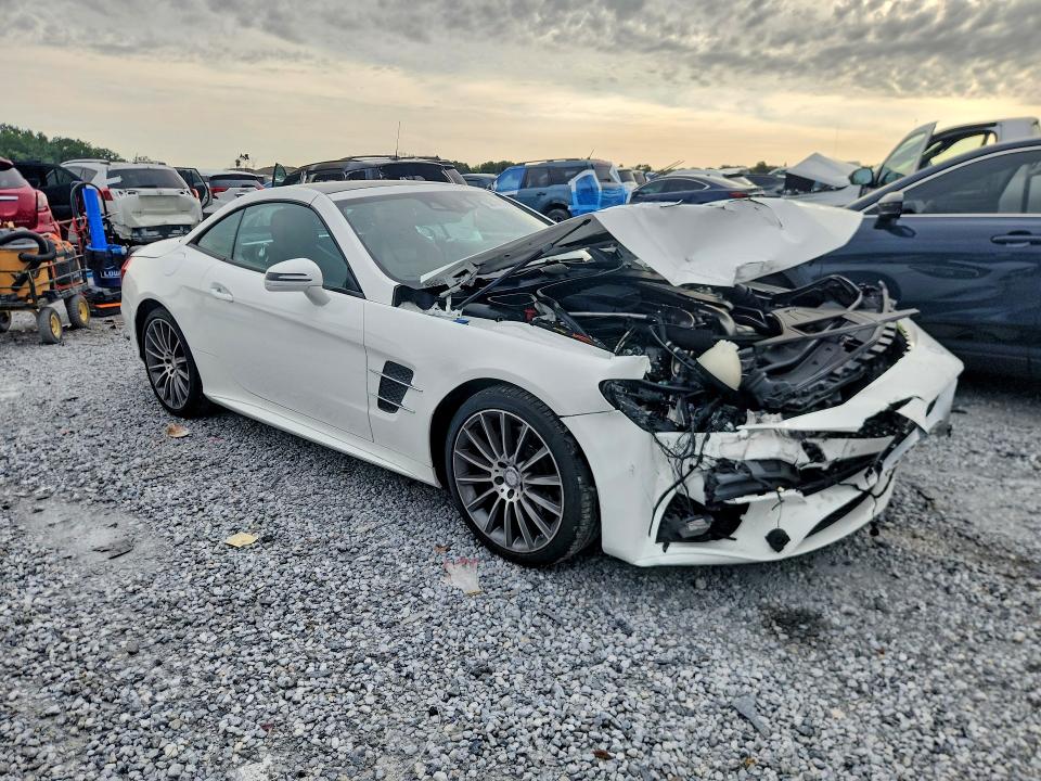 2017 Mercedes-benz Sl-class VIN WDDJK7DA2HF043313 COPART salvage auction — FRONT END, FL - CERT OF TITLE SLVG REBUILDABLE, sold $23,100 on 2026-07-10 (photo 4)