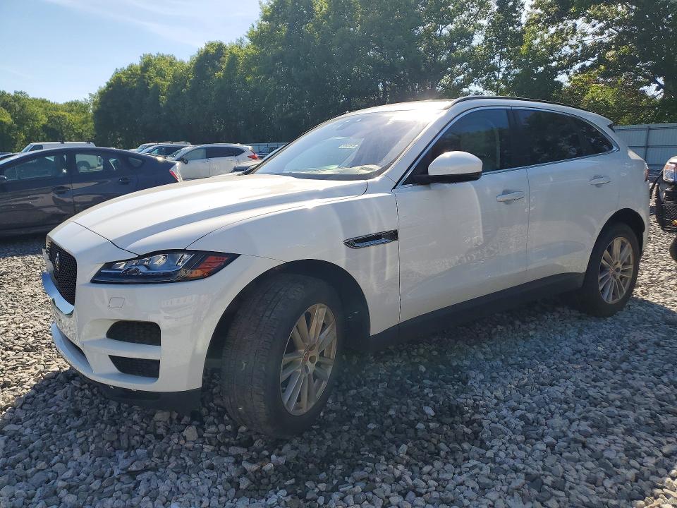 2018 Jaguar F-pace VIN SADCK2FX7JA248981 COPART salvage auction — FRONT END, MA - CERT OF TITLE-SALVAGE, sold $4,550 on 2026-07-09 (photo 1)