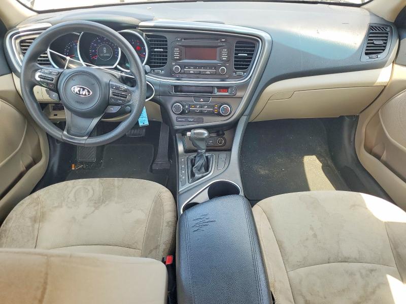 2015 Kia Optima VIN KNAGM4A77F5626773 COPART salvage auction — FRONT END, Sc - Cert Of Title-Salvage, sold $1,200 on 2026-07-17 (photo 8)