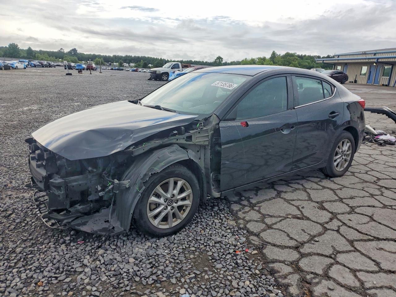 2018 Mazda 3 VIN 3MZBN1U78JM193324 COPART salvage auction — Front End, TN - SALVAGE CERTIFICATE, sold $2,850 on 2026-07-09 (photo 1)