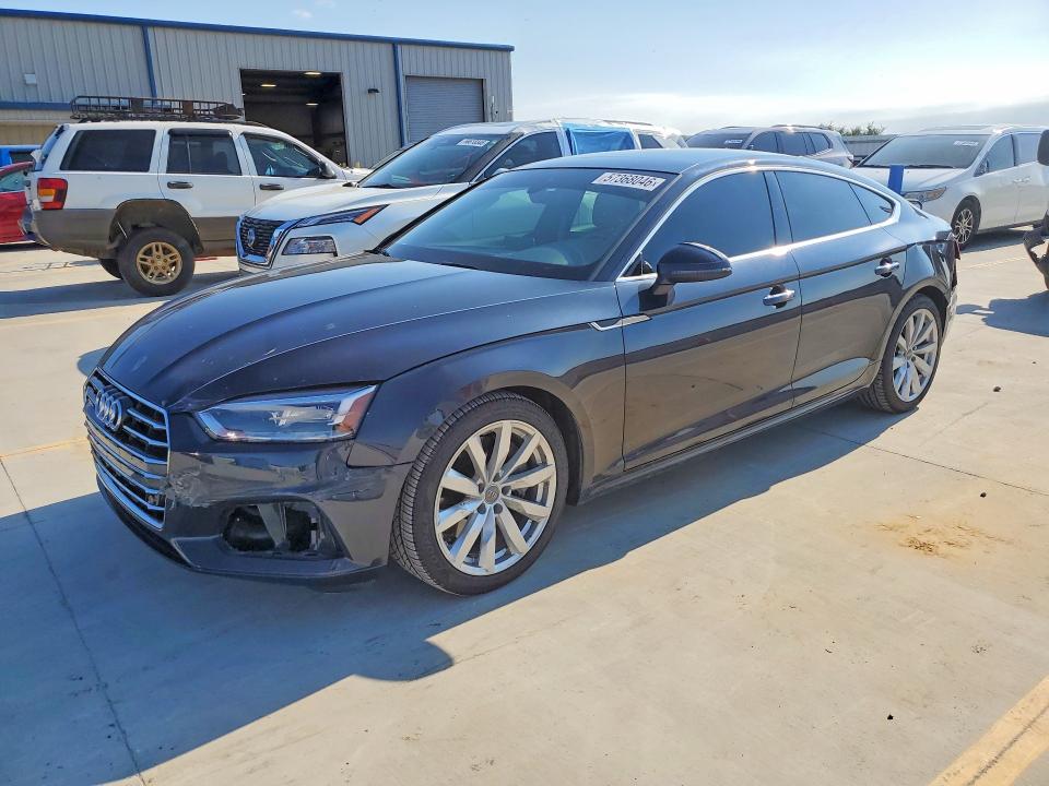 2018 Audi A5 VIN WAUBNCF55JA129763 COPART salvage auction — FRONT END, Ky - Cert Of Title-Salvage, sold $10,800 on 2026-07-23 (photo 1)