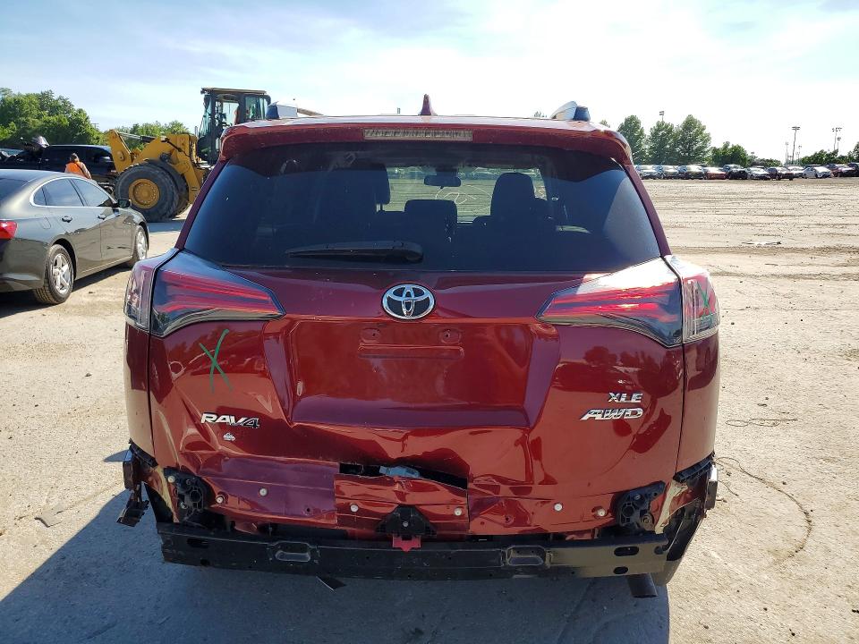 2018 Toyota Rav 4 VIN JTMRFREV3JD249790 COPART salvage auction — REAR END, Ky - Cert Of Title-Salvage, sold $2,850 on 2026-07-21 (photo 6)