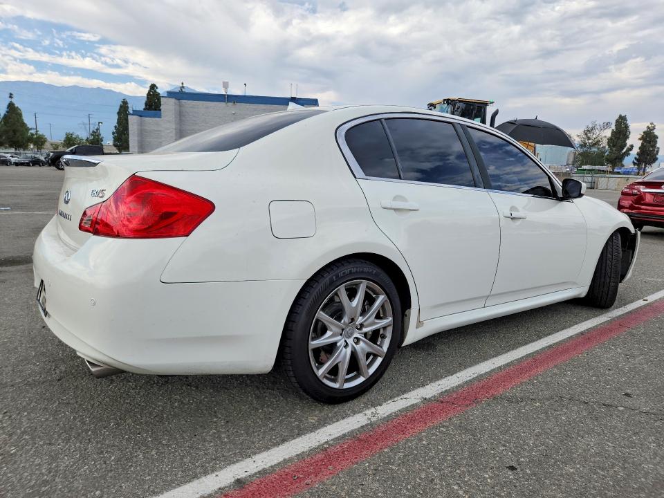 2013 Infiniti G VIN JN1CV6AP8DM717471 COPART salvage auction — FRONT END, Ca - Salvage Certificate, sold $1,700 on 2026-07-07 (photo 3)