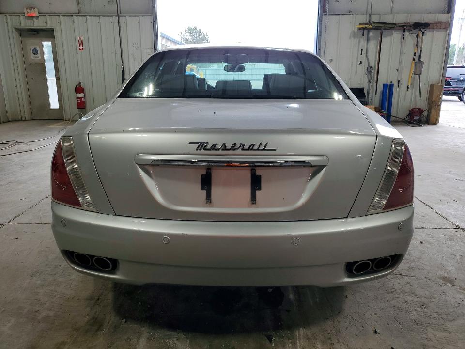 2006 Maserati Quattroporte VIN ZAMCE39AX60023284 COPART salvage auction — SIDE, NY - MV-907A SALVAGE CERTIFICATE, sold $1,550 on 2026-07-15 (photo 6)