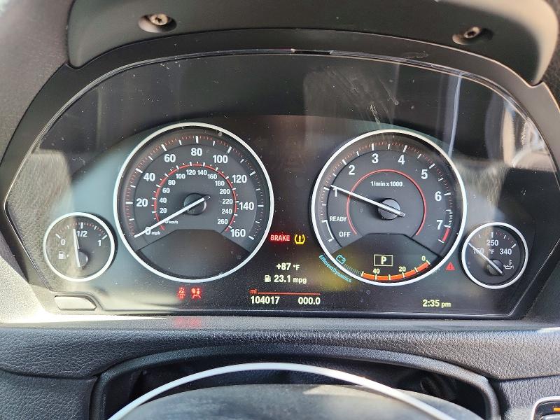 2018 BMW 4er VIN WBA4W3C56JAE99701 COPART salvage auction — FRONT END, Ca - Salvage Certificate, sold $1,500 on 2026-07-21 (photo 9)