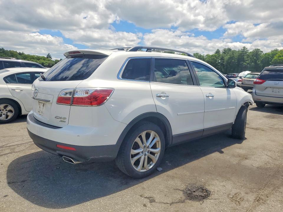2012 Mazda Cx-9 VIN JM3TB3DV2C0366309 COPART salvage auction — FRONT END, Wv - Salvage Certificate, sold $450 on 2026-07-16 (photo 3)