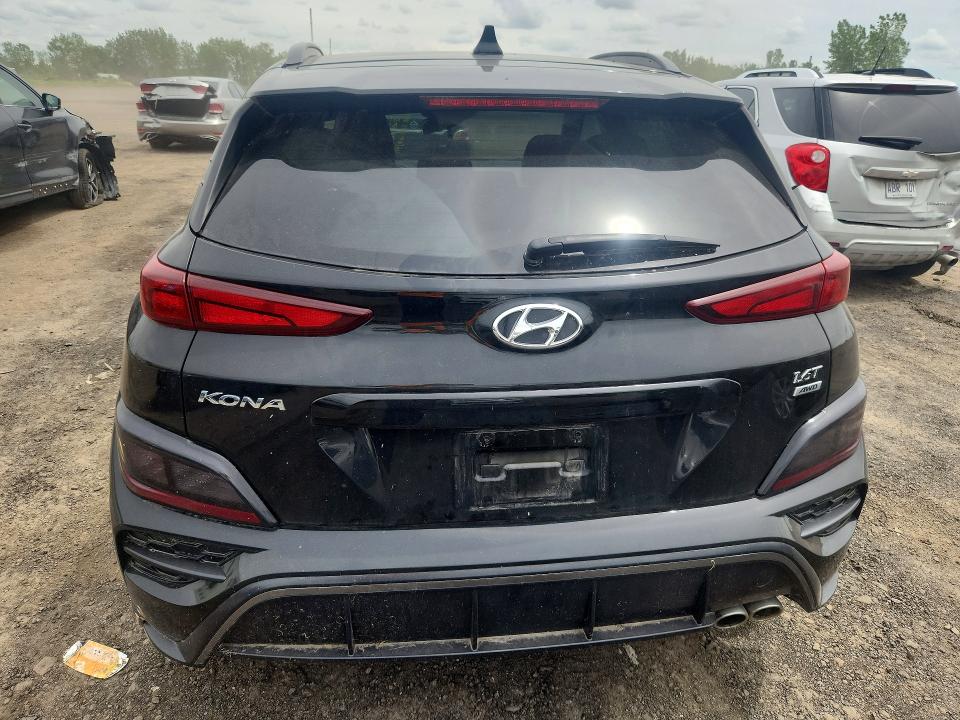 2022 Hyundai VIN KM8K3CA31NU928924 COPART salvage auction — FRONT END, Salvage Title, sold $225 on 2026-07-28 (photo 6)
