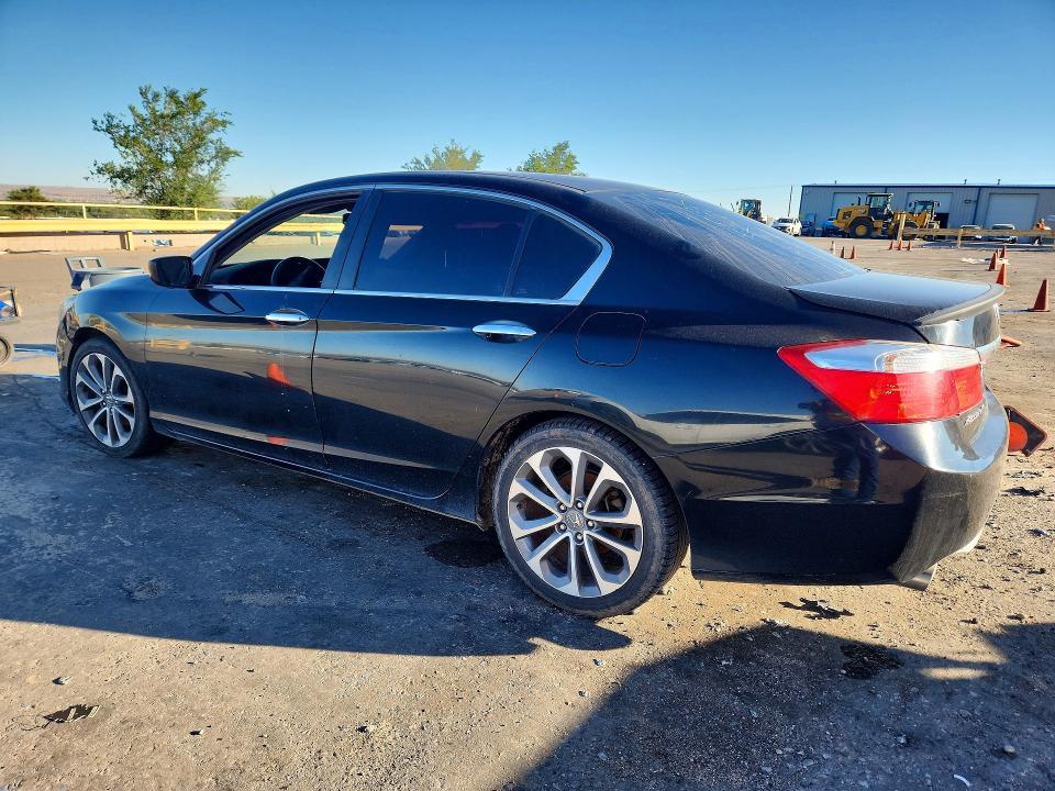 2015 Honda Accord VIN 1HGCR2E57FA196588 COPART salvage auction — FRONT END, Nm - Certificate Of Title, sold $2,300 on 2026-07-09 (photo 2)