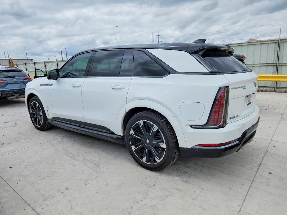 2025 Cadillac Escalade VIN 1GYTEEKL5SU109028 COPART salvage auction — FRONT END, Tx - Salvage Vehicle Title, sold $69,000 on 2026-08-20 (photo 2)