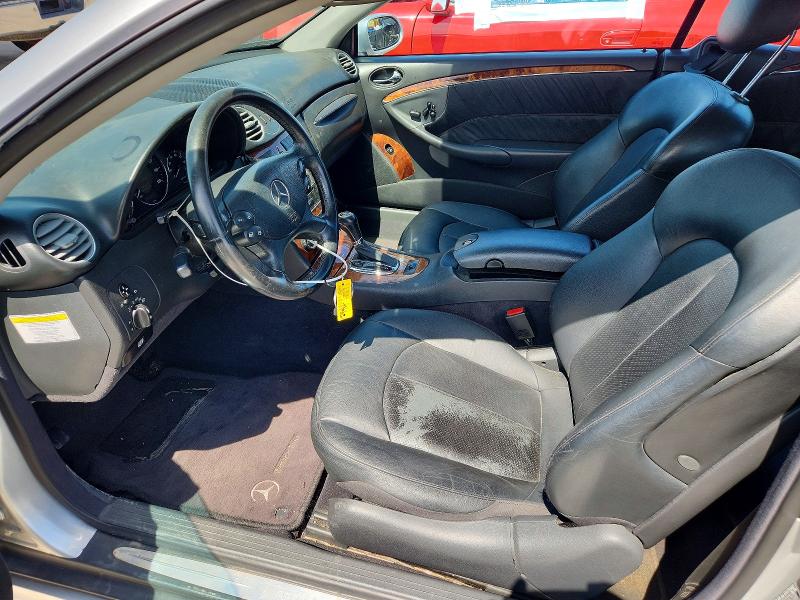 2005 Mercedes-benz Clk-klasse VIN WDBTK75G35T035402 COPART salvage auction — FRONT END, TX - SALVAGE VEHICLE TITLE (P), sold $1,200 on 2026-07-16 (photo 7)