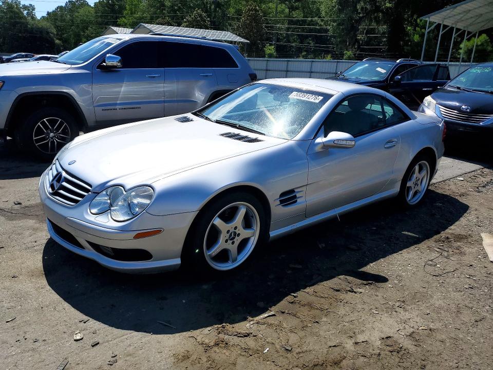 2003 Mercedes-benz Sl-class VIN WDBSK75F53F055665 COPART salvage auction — MECHANICAL, Ga - Certificate Of Title, sold $5,700 on 2026-07-20 (photo 1)