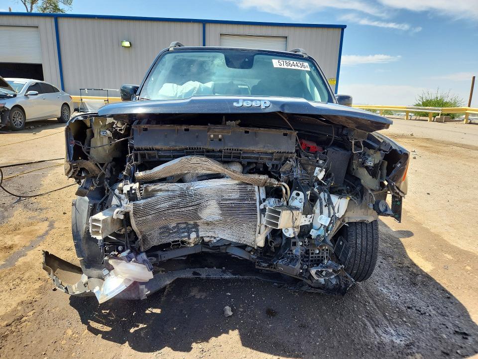 2018 Jeep Renegade VIN ZACCJABB9JPH59823 COPART salvage auction — FRONT END, Nm - Cert Of Title-Salvage, sold $550 on 2026-08-10 (photo 5)