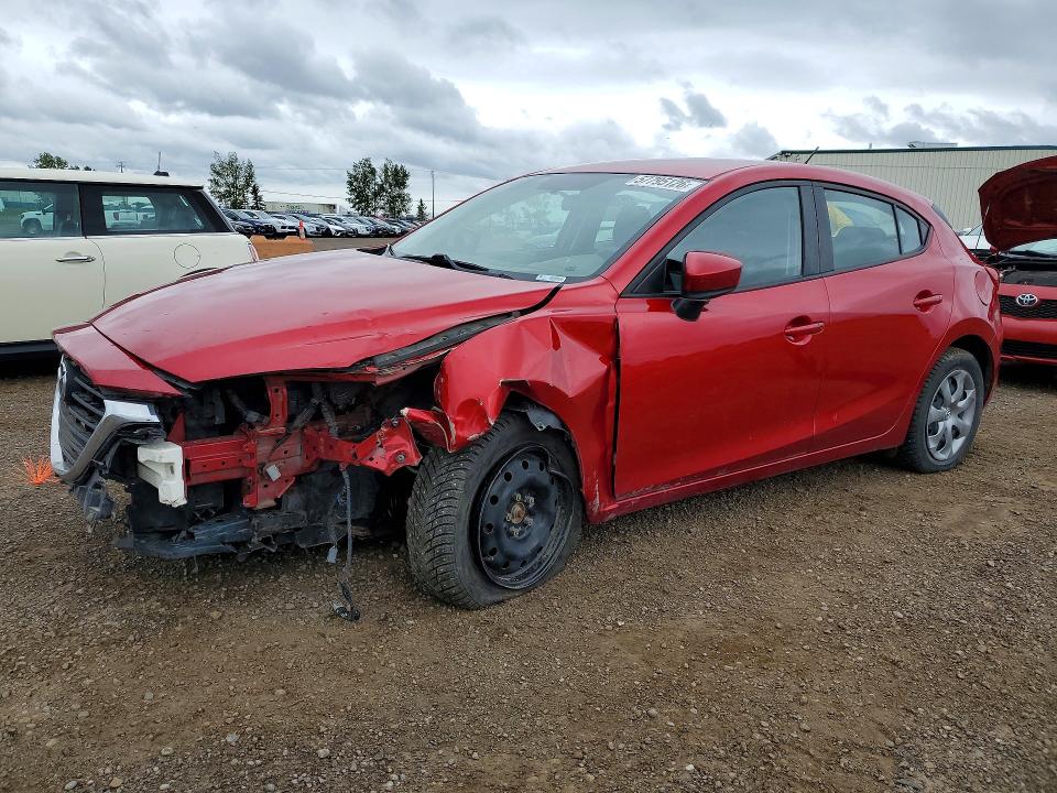 2017 Mazda VIN JM1BN1K77H1120796 COPART salvage auction — FRONT END, Salvage Title, sold $900 on 2026-07-14 (photo 1)