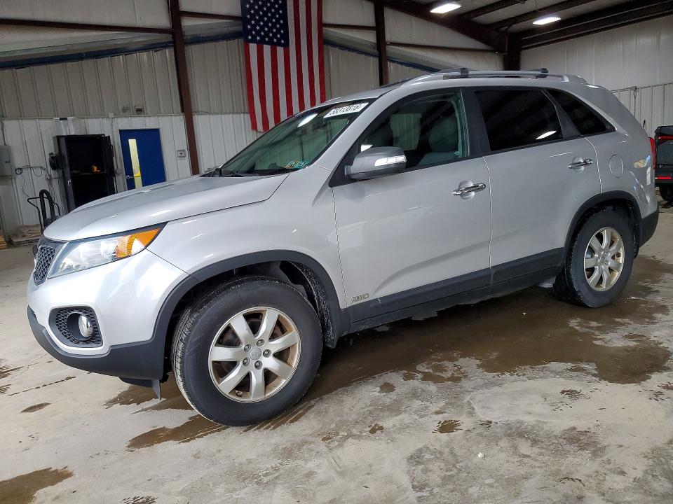 2012 Kia VIN 5XYKTCA63CG256930 COPART salvage auction — REAR END, Pa - Certificate Of Salvage, sold $425 on 2026-07-15 (photo 1)