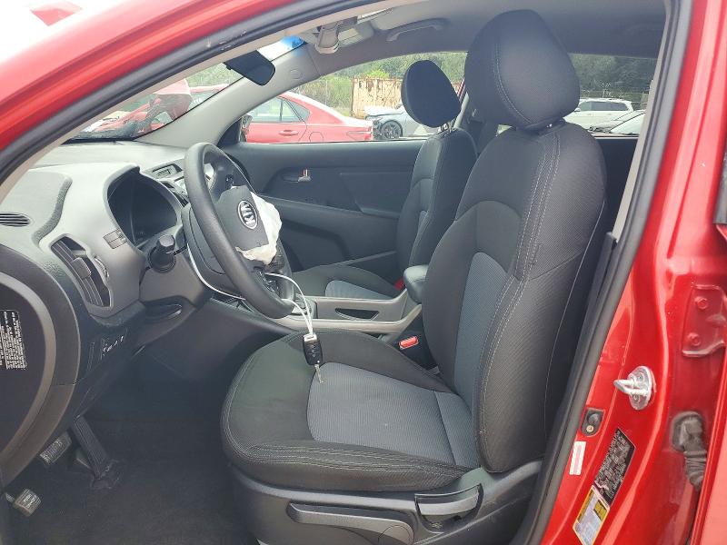 2015 Kia Sportage VIN KNDPB3AC0F7696930 COPART salvage auction — FRONT END, Fl - Cert Of Title Slvg Rebuildable, sold $875 on 2026-07-15 (photo 7)