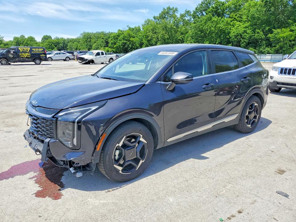 2026 Kia Sportage VIN 5XYK33DF9TG352394 COPART salvage auction — FRONT END, Pa - Certificate Of Salvage, sold $11,000 on 2026-07-09 (photo 1)