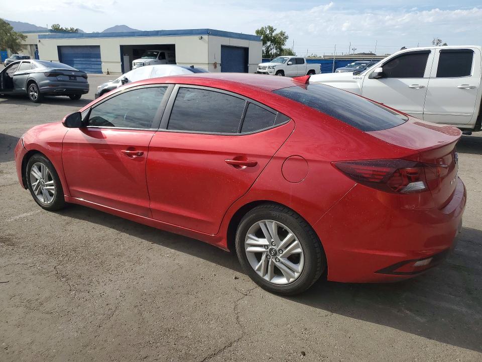 2020 Hyundai Elantra VIN 5NPD84LFXLH629824 COPART salvage auction — MECHANICAL, Tx - Salvage Vehicle Title, sold $850 on 2026-07-31 (photo 2)