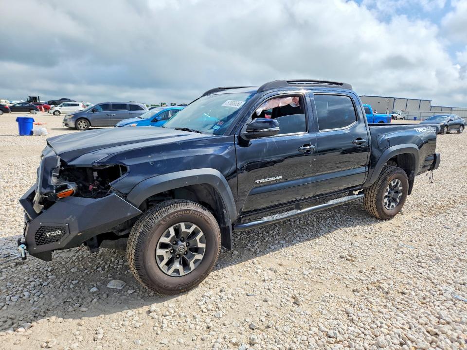 2019 Toyota Tacoma VIN 5TFCZ5ANXKX206995 COPART salvage auction — FRONT END, Tx - Salvage Vehicle Title, sold $6,500 on 2026-07-02 (photo 1)