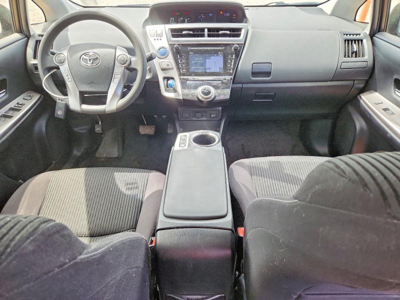 2015 Toyota Prius v VIN JTDZN3EUXFJ024492 COPART salvage auction — FRONT END, Il - Salvage Certificate, sold $5,800 on 2026-07-20 (photo 8)