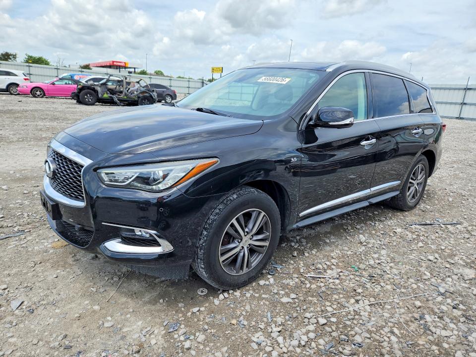 2020 Infiniti Qx60 VIN 5N1DL0MM9LC516281 COPART salvage auction — HAIL, Il - Salvage Certificate, sold $7,800 on 2026-08-03 (photo 1)
