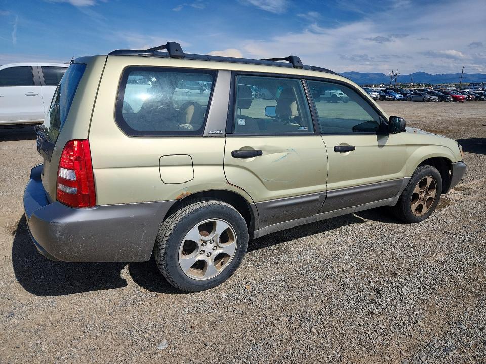 2003 Subaru Forester VIN JF1SG65683H720498 COPART salvage auction — FRONT END, Mt - Certificate Of Title, sold $200 on 2026-07-14 (photo 3)