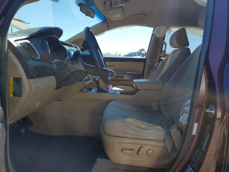 2016 Kia SEDONA VIN KNDMB5C17G6095189 COPART salvage auction — SIDE, Or - Salvage Title Certificate, sold $1,200 on 2026-07-07 (photo 7)