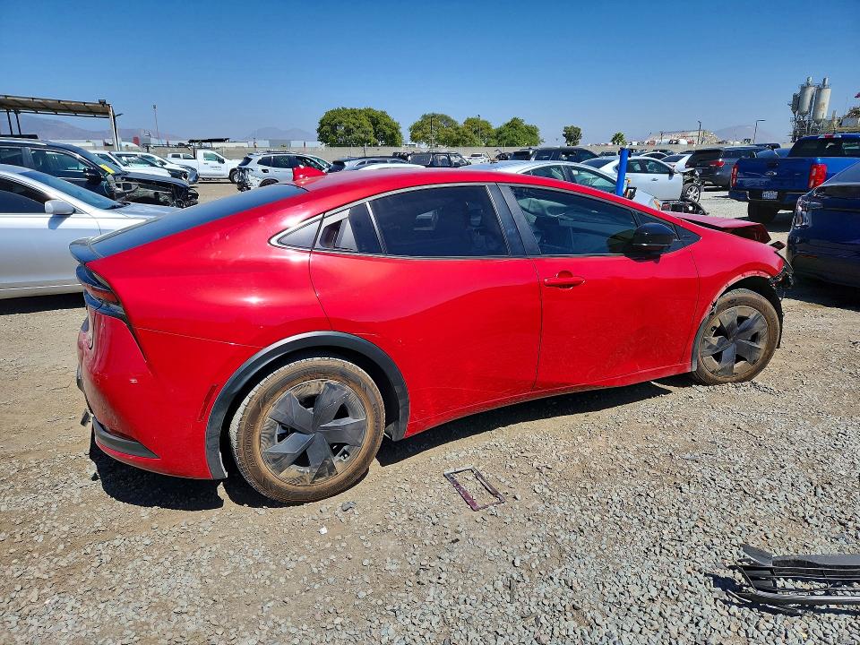 2024 Toyota Prius VIN JTDACAAU6R3043384 COPART salvage auction — FRONT END, CA - SALVAGE CERTIFICATE, sold $5,200 on 2026-07-10 (photo 3)