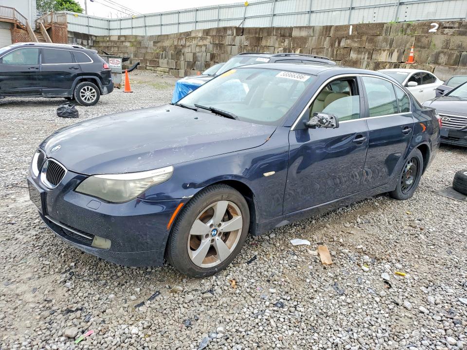 2008 BMW 5er VIN WBANV13588BZ45165 COPART salvage auction — MECHANICAL, Oh - Cert Of Title-Salvage, sold $275 on 2026-07-31 (photo 1)