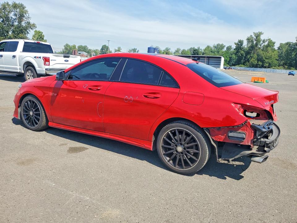 2016 Mercedes-benz Cla-klasse VIN WDDSJ4EB1GN379519 COPART salvage auction — REAR END, Or - Salvage Title Certificate, sold $3,850 on 2026-08-19 (photo 2)