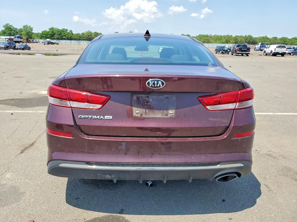 2019 Kia Optima VIN 5XXGT4L30KG276814 COPART salvage auction — FRONT END, Ny - Mv-907A Salvage Certificate, sold $900 on 2026-07-13 (photo 6)