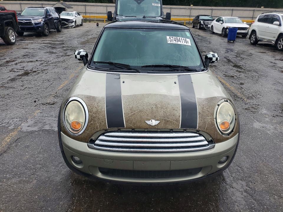 2007 Mini Cooper VIN WMWMF33597TT57367 COPART salvage auction — REAR END, Al - Cert Of Title-Salvage Title, sold $750 on 2026-07-20 (photo 5)