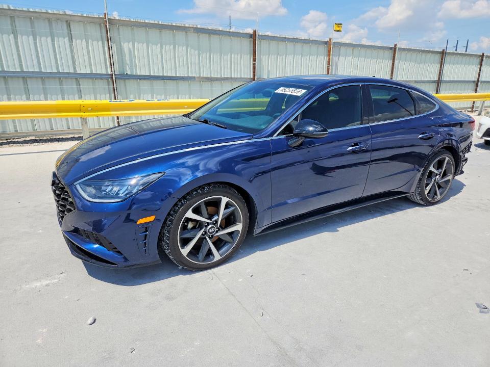 2022 Hyundai Sonata VIN 5NPEJ4J26NH148707 COPART salvage auction — REAR END, Tx - Salvage Vehicle Title, sold $7,800 on 2026-07-10 (photo 1)