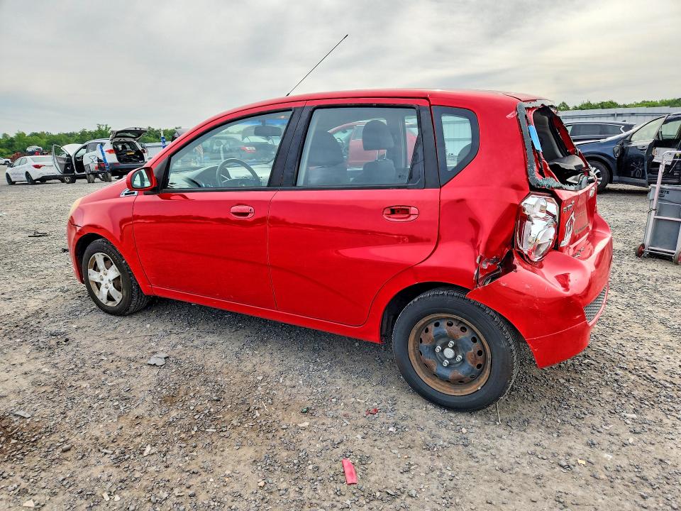 2011 Chevrolet Aveo VIN KL1TD6DEXBB138637 COPART salvage auction — REAR END, VA - CERT OF TITLE - SALVAGE, sold $575 on 2026-07-22 (photo 2)