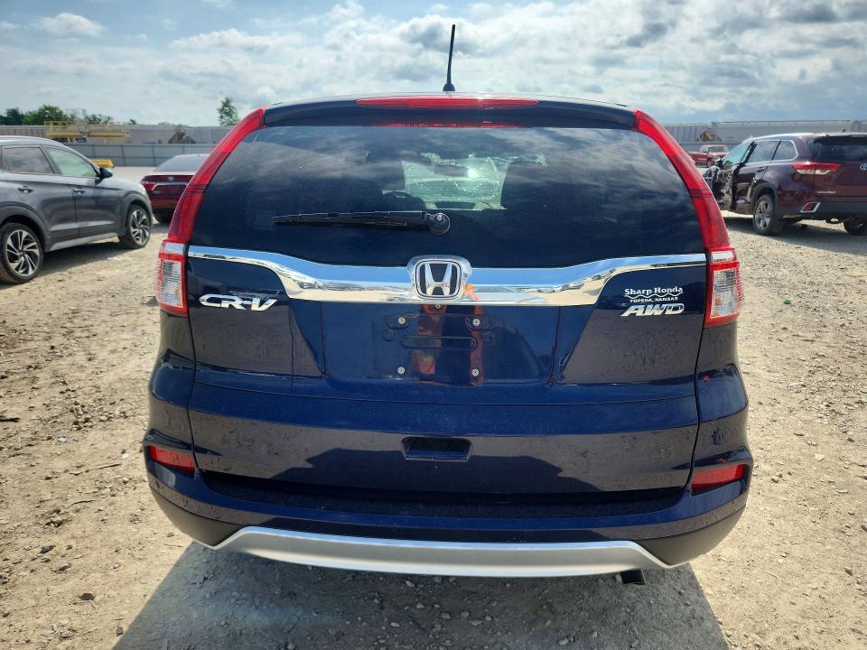 2015 Honda VIN 5J6RM4H54FL092573 COPART salvage auction — FRONT END, Ks - Cert Of Title-Salvage, sold $2,700 on 2026-07-09 (photo 6)