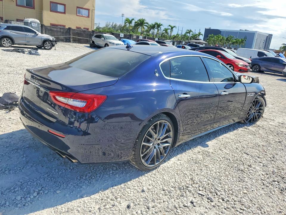2017 Maserati Quattroporte VIN ZAM56RPA2H1199156 COPART salvage auction — FRONT END, Fl - Cert Of Title Slvg Rebuildable, sold $1,150 on 2026-07-28 (photo 3)