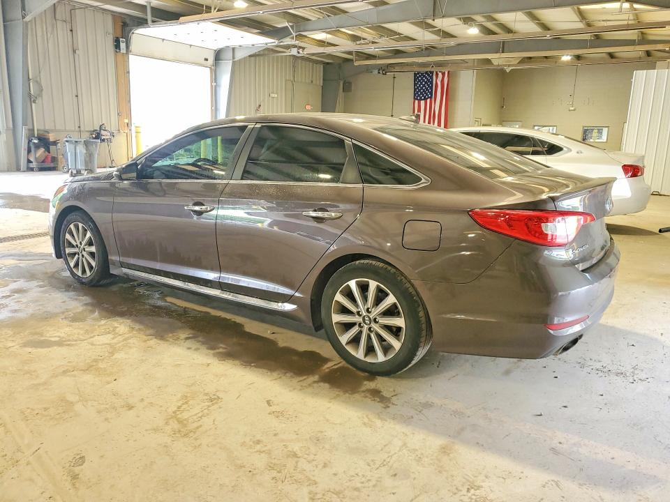 2017 Hyundai Sonata VIN 5NPE34AFXHH481526 COPART salvage auction — ENGINE BURN, Pa - Certificate Of Salvage, sold $925 on 2026-07-02 (photo 2)