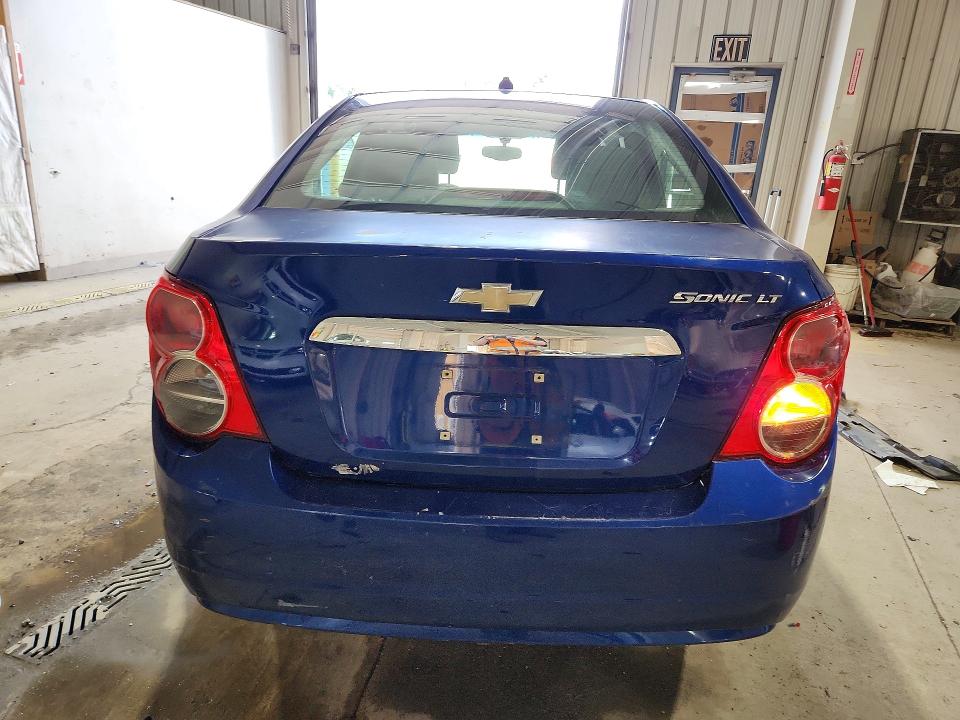 2014 Chevrolet SONIC VIN 1G1JC5SH3E4162113 COPART salvage auction — FRONT END, Pa - Certificate Of Salvage, sold $600 on 2026-07-02 (photo 6)